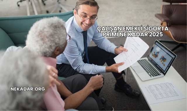 Çalışan Emekli Sigorta Primi Ne Kadar 2025
