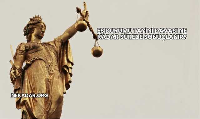 Eş Durumu Tayini Davası Ne Kadar Sürede Sonuçlanır?