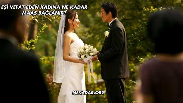 Eşi Vefat Eden Kadına Ne Kadar Maaş Bağlanır?