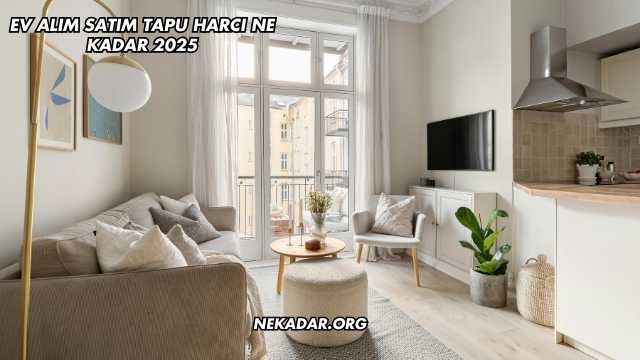 Ev Alım Satım Tapu Harcı Ne Kadar 2025