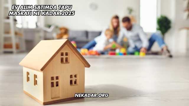 Ev Alım Satımda Tapu Masrafı Ne Kadar 2025