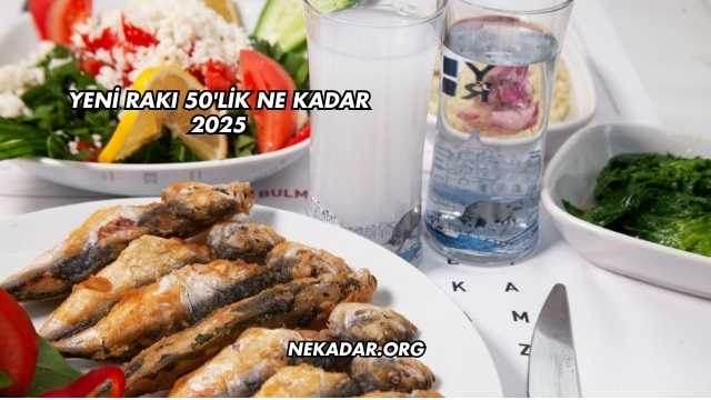 Yeni Rakı 50'lik Ne Kadar 2025