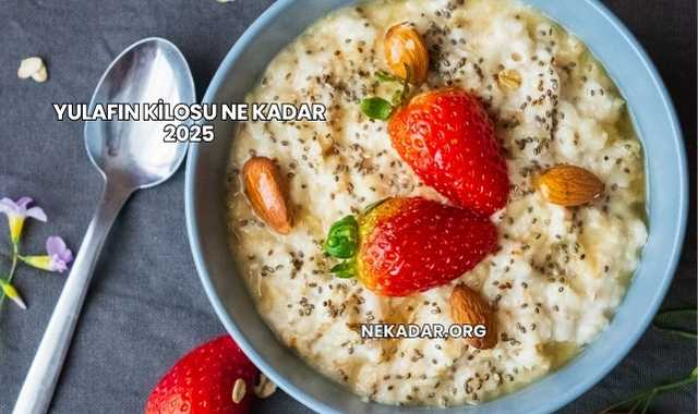 Yulafın Kilosu Ne Kadar 2025