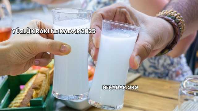 Yüzlük Rakı Ne Kadar 2025
