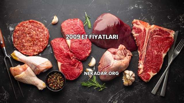 2009 Et Fiyatları