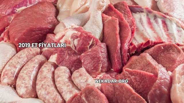 2019 Et Fiyatları