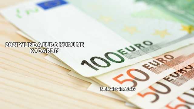 2021 Yılında Euro Kuru Ne Kadardı?