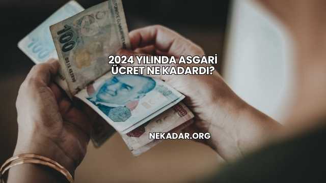 2024 Yılında Asgari Ücret Ne Kadardı?